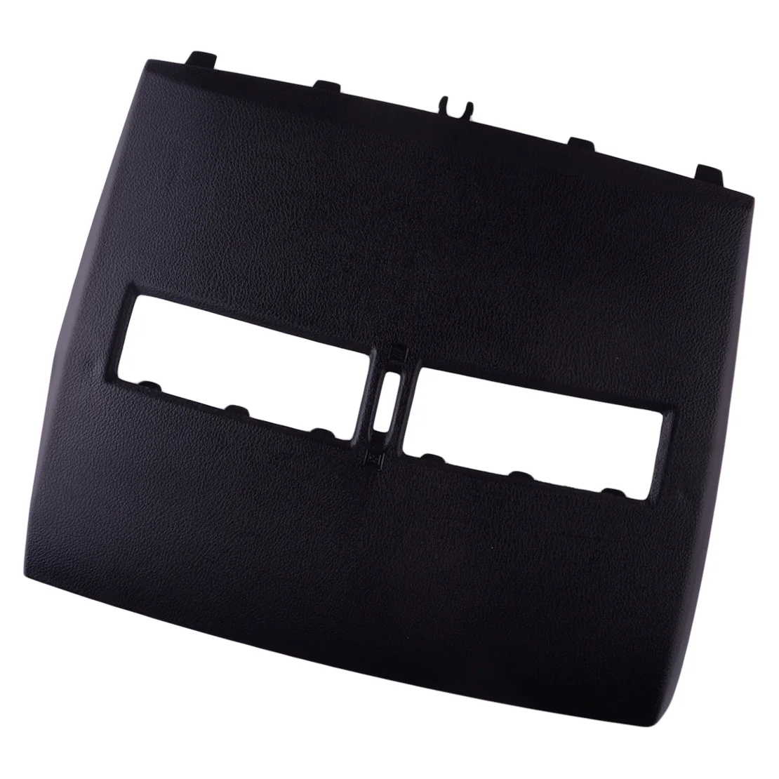 Black Car Front Upper Top Center Dash Air Vent Trim Bezel Fit for Nissan Versa 2007 2008 2009 2010 2011 2012 Plastic