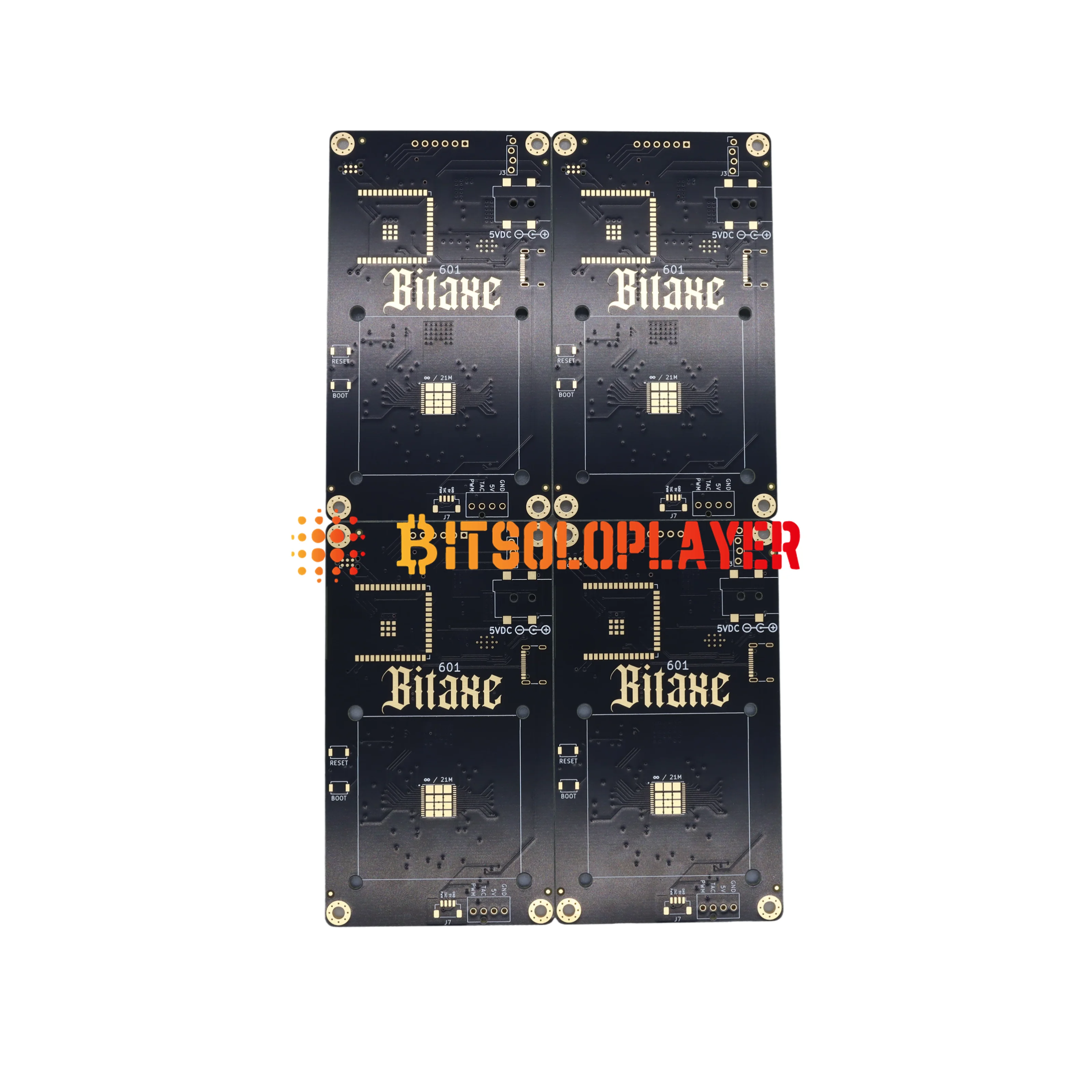 Placa PCB banhada a ouro para Bitaxe Gamma 601