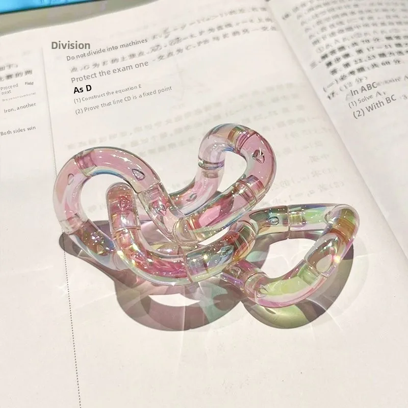  Crystal Tangle Toy Eternal Version Wrapping Stress Relief Toy Creative Prank Toy for Office Universal Gender