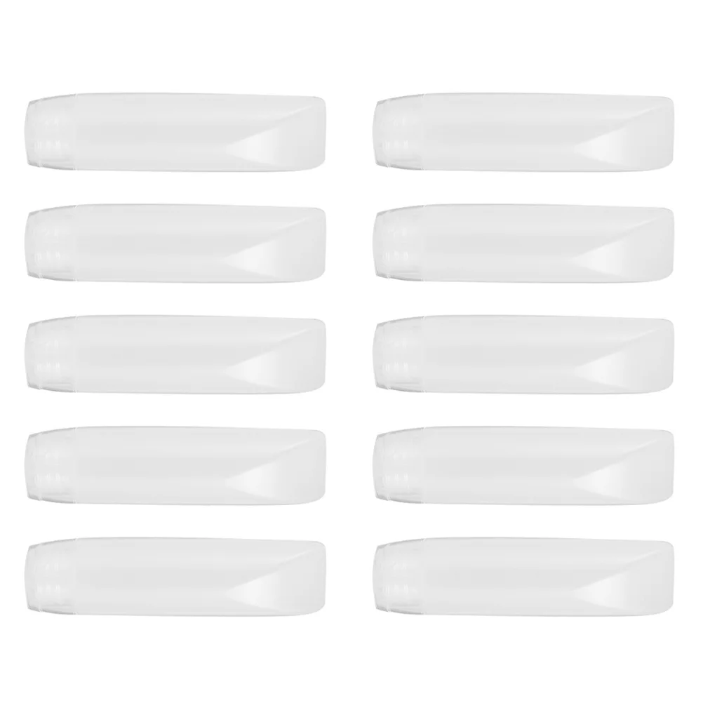 10Pcs Travel Bottles Leak Proof Refillable Lotion Shampoo Cream Dispenser Portable Toiletry Containers for Hotel Gym