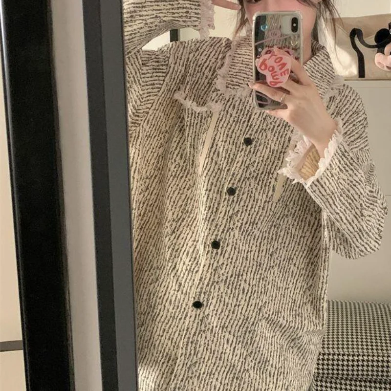 

New Pjs Set Women's Pajama Set Women's Warm Winter Pajamas Stripe Fashionable Home Clothes, Pajamas Cute and Soft Pajama Set Hot