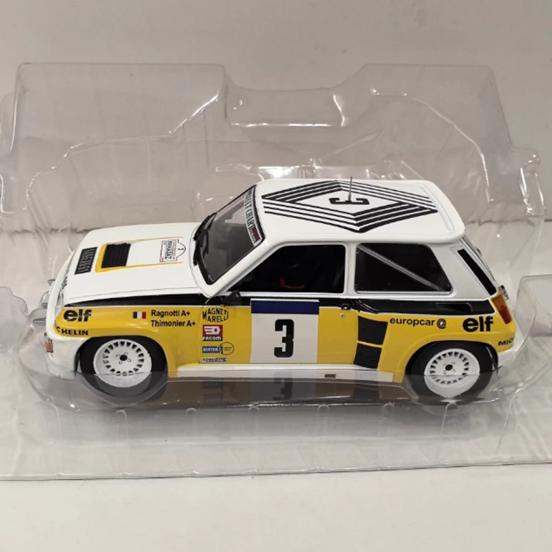 

IXO 1:18 Scale 5 TURBO #3 Alloy Simulation Car Model Static Collection Decorated Holiday Gifts Toys Souvenir Gift