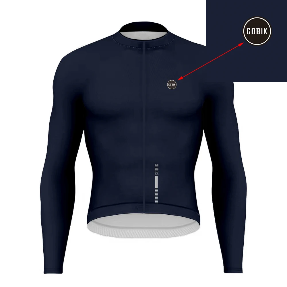 Cobik Cycling Jersey Long Sleeve Summer Pro Aero Slim Fit Long Sleeves Cycling Jersey Men Women Breathable Man Cycling Maillot