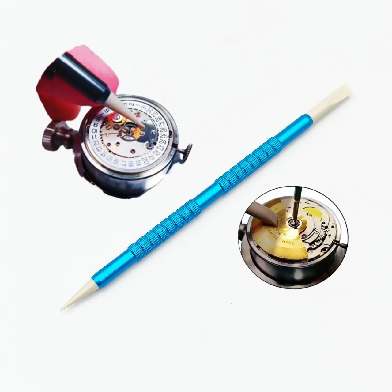 High Precision Stainless Steel Watch Movement Oilers Electropolished Needles for Watch Repair And Maintenance