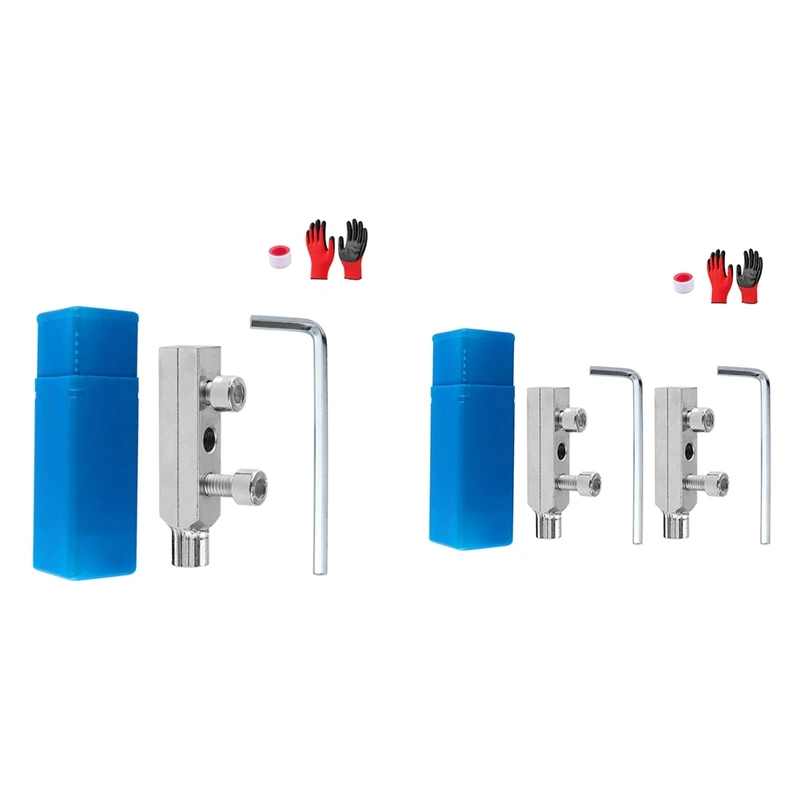 

Faucet Removal Tool Screw Extractor Set Function Handle Broken Screw Removal Tool Bolt Extractor Kit B