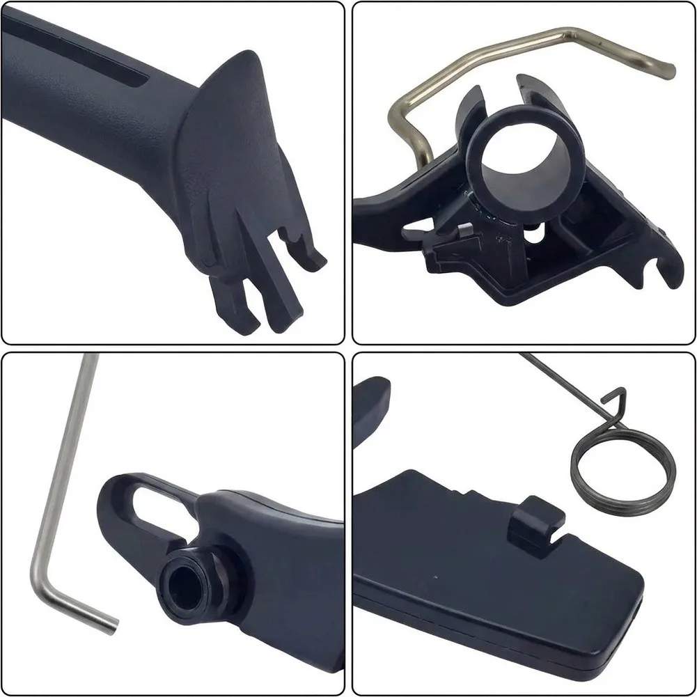 Throttle Control Lever Handle Kit For MS231 MS241 MS251, 1143-185-1903 1143-182-1000 Choke Rod, Plastic Easy Install Replacement