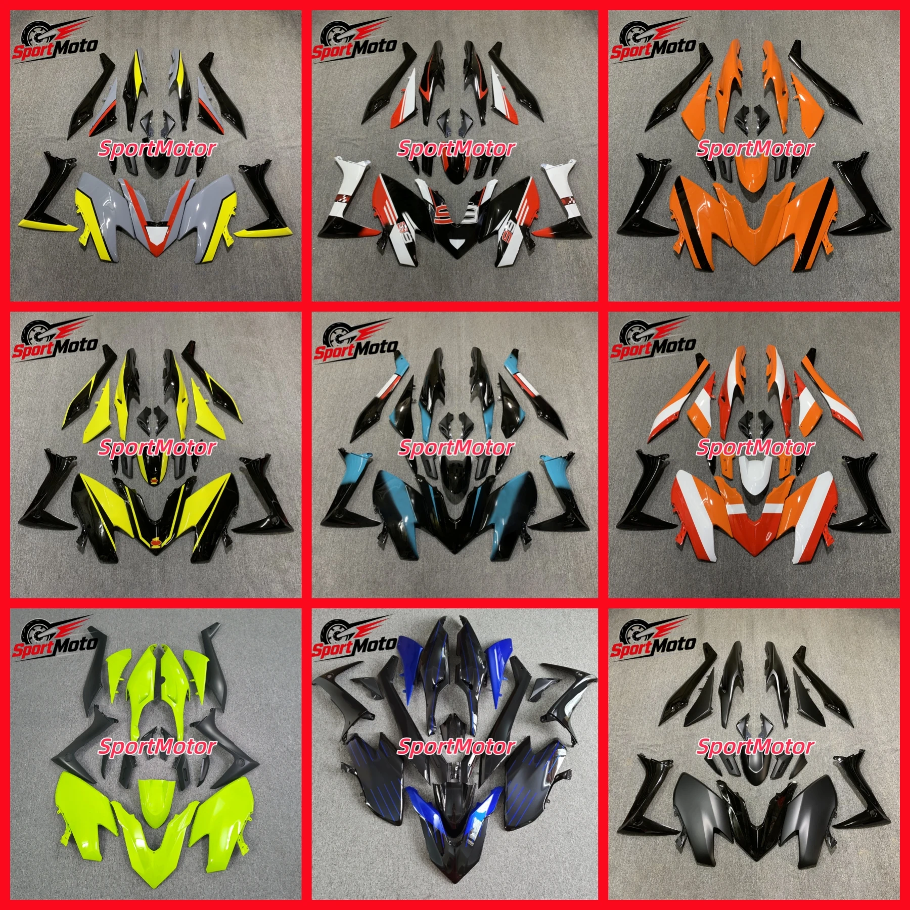 For T-MAX 560 TMAX560 2020-2021 20 21 Motorcycle Belly Pan Front Fender Tail Side Panels Fairing Kits Parts