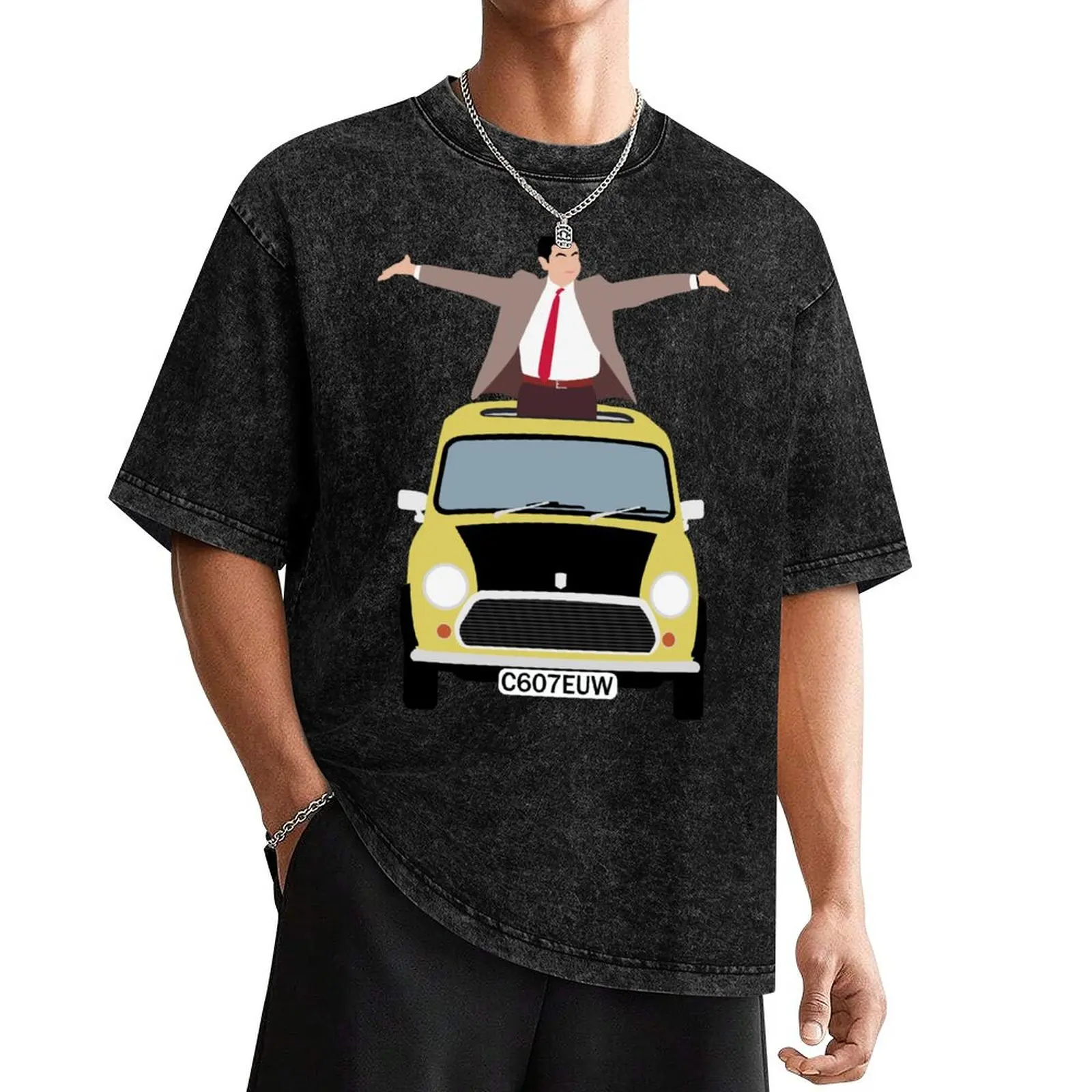 

Mr Bean and mini T-Shirt street wear custom t-shirts vintage anime shirt mens t shirts pack