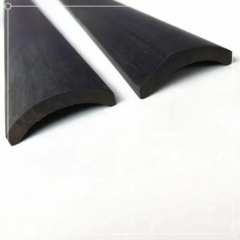 4/4 3/4 1/2 1/4 Indonesia grade A ebony cello fingerboard replace cello fingerboard with Top Nut,Cello parts accessories