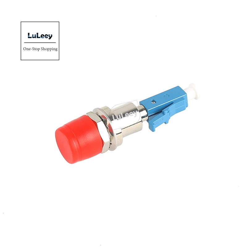 FC- LC /LC-FC Fiber Optic Adapter Flange Coupler Adapter LC Male Transfer Connector Fiber Optical Tools Single-mode FC Female