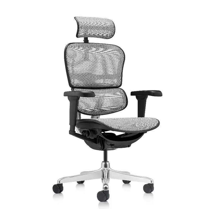 Modern Ergonomic Office Chair Adjustable Height Reversible Mesh Home Swivel Chair Featuring Rotating Design Made Metal Foam