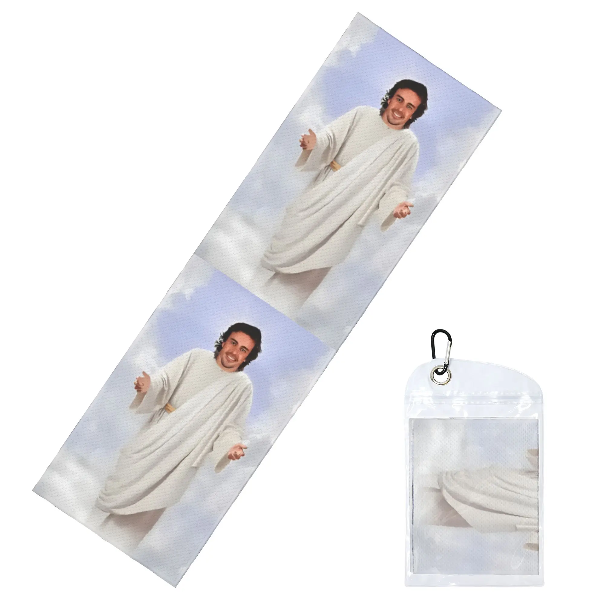 Cold Exercise Towel Alonsos Spanish Racing Driver Beach Sports Yoga Swimming Camping Towel Refreshing Sports Scarf Face Towels