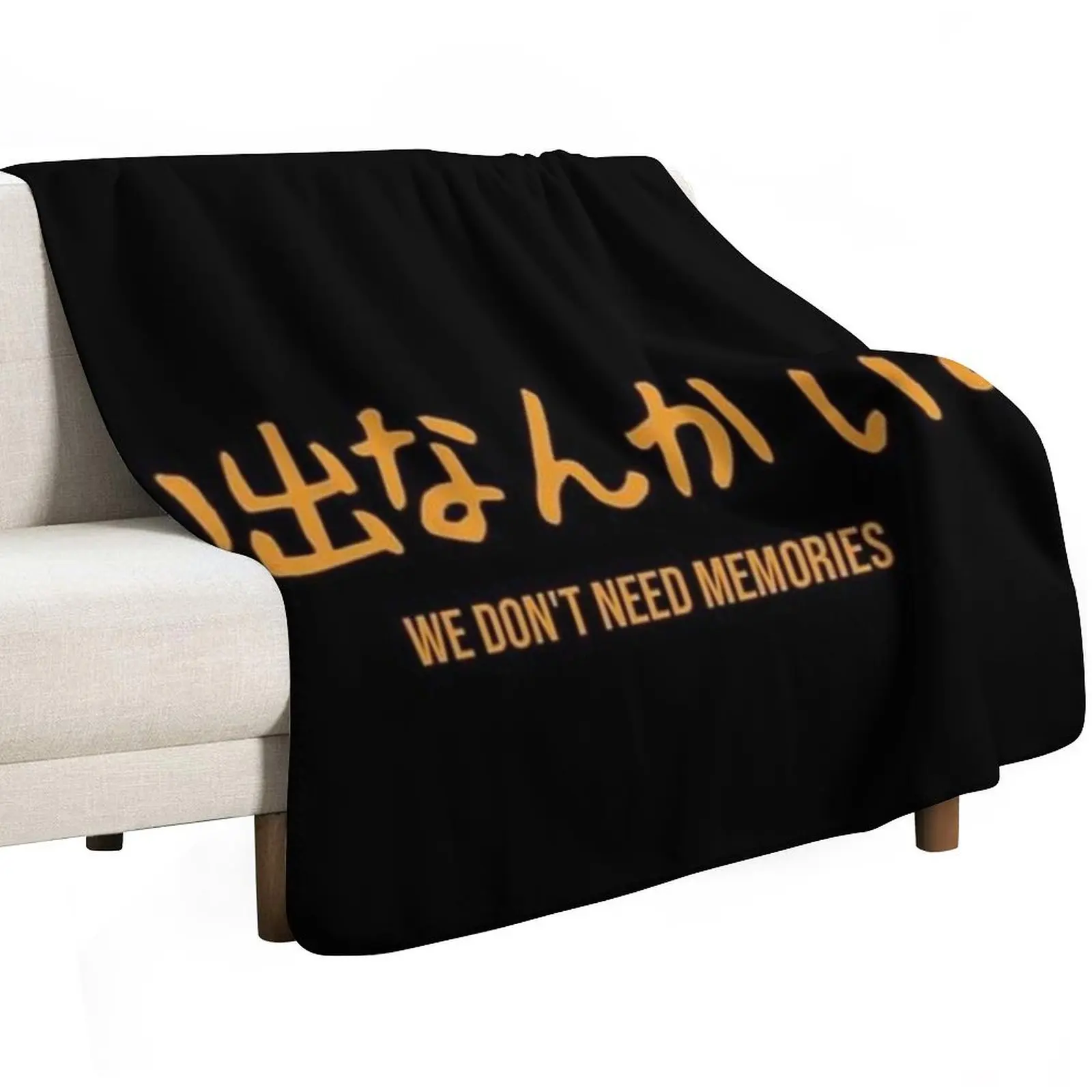 Inarizaki Banner Throw Blanket Thermals For Travel cosplay anime Decorative Sofa Soft Sofa Throw for winter Blankets