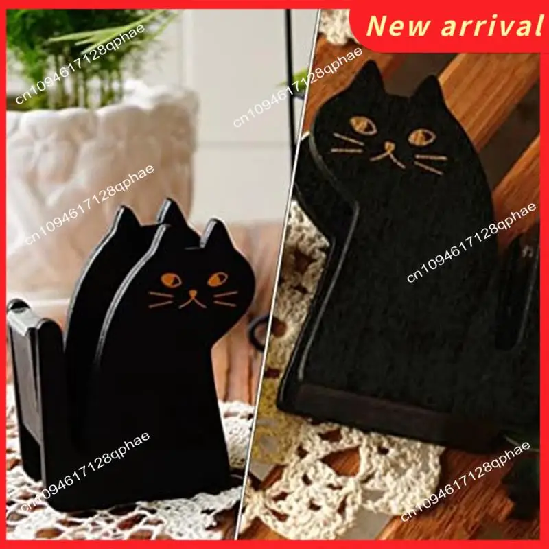 N89R 2Pcs Cats Tape Holder Packing Tape Roller Tape Packaging Tape Dispenser False Eyelash Tape Dispenser Fun Tape Dispenser Dur