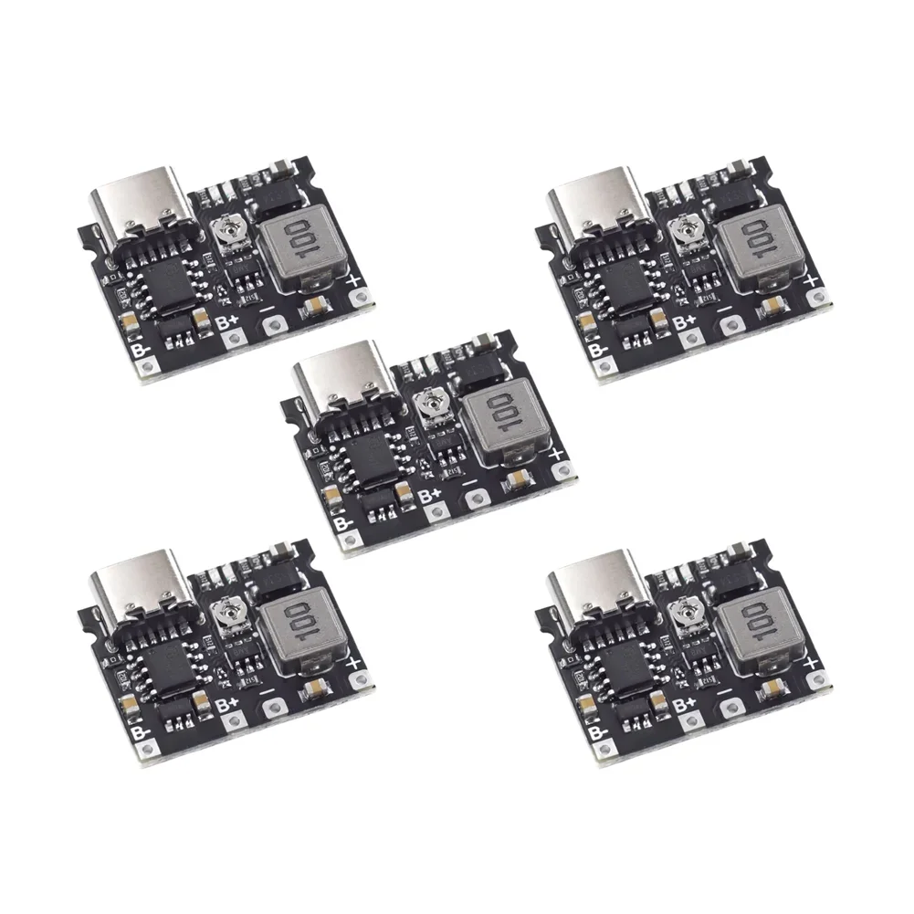 Adjustable 3.7V To 5V 9V Lithium Battery Boost Module For DC-DC Step-Up Conversion With Output Voltage Range 4.2V To 28V