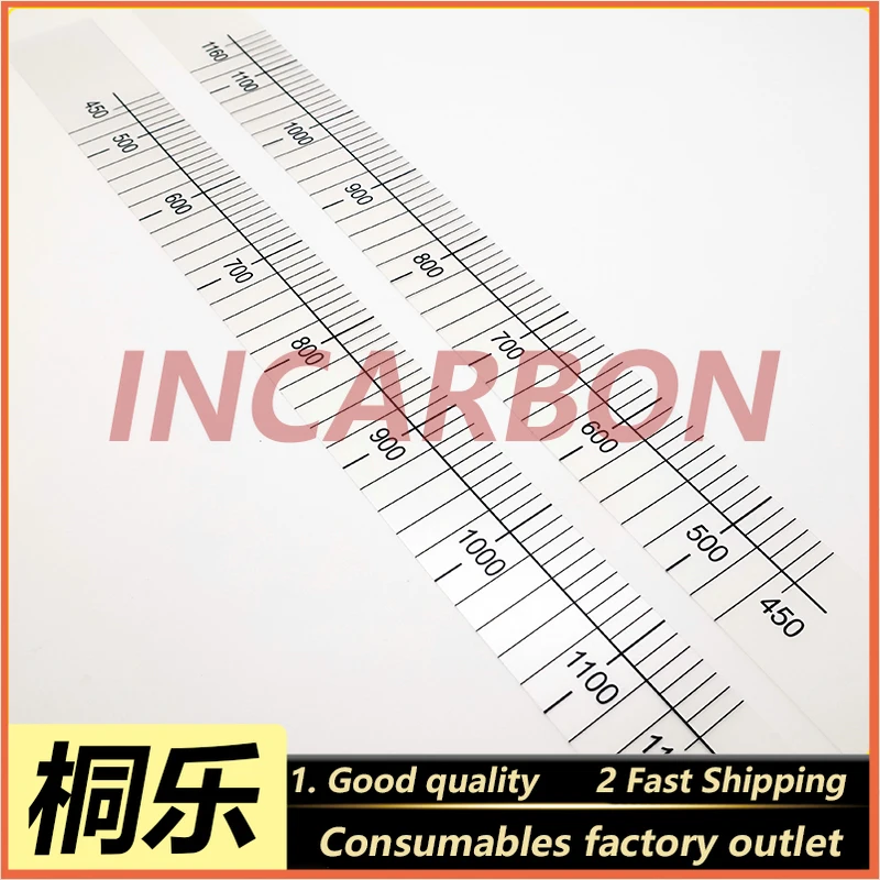 8600/8800 CTP Platemaker Plate Platform Scale Ruler Self-Adhesive Transparent Film Measuring Strip Replacement Part