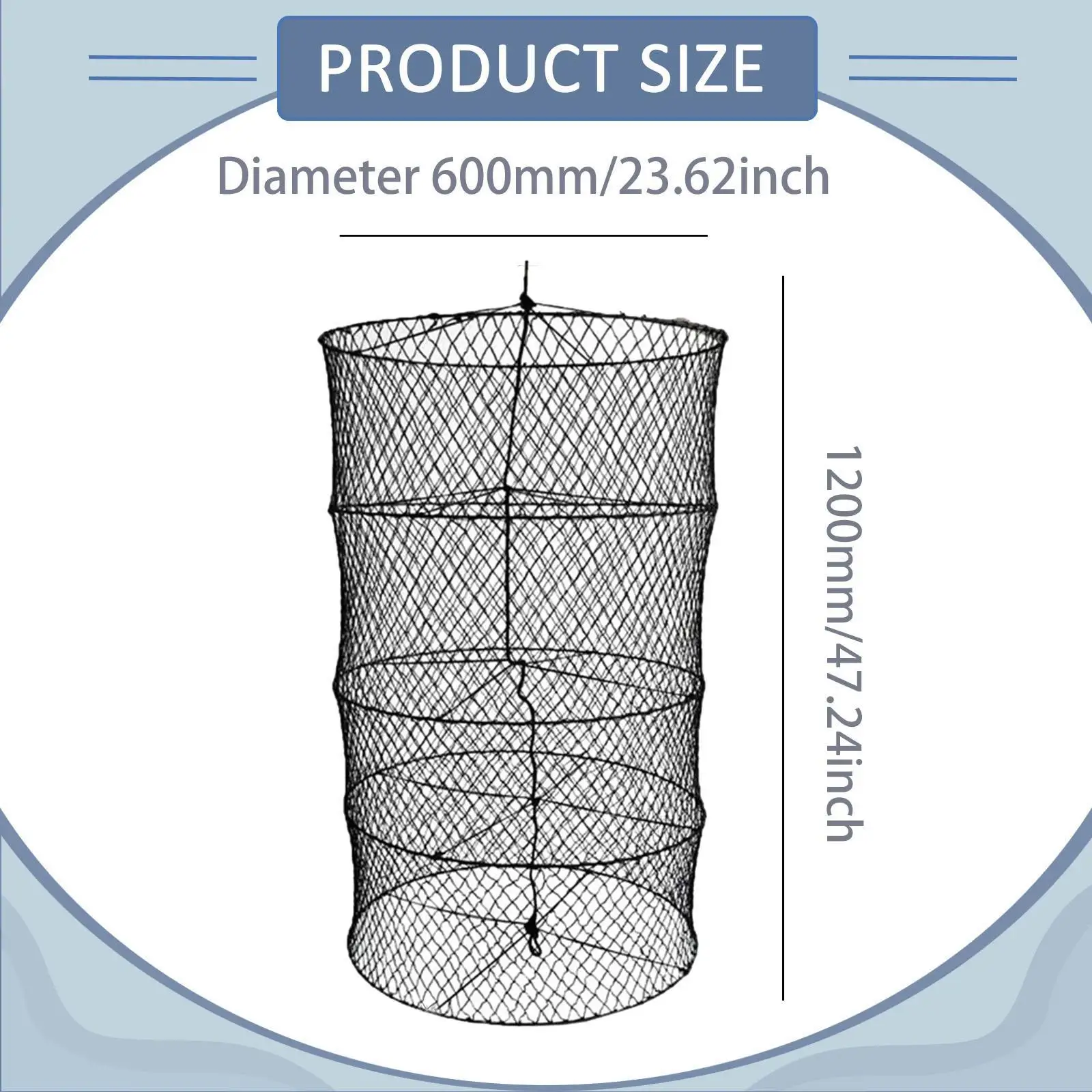 

Marine Daylight Signal Mesh Cylinder Anchor Nautical Indicator Boat Protection Accessory for Docking Ports Fishing Vessels