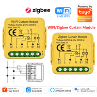 Tuya WiFi Zigbee Smart Curtain Switch Module Roller Shutter Motor Controller Switch Smart Life APP Works with Alexa Google Home