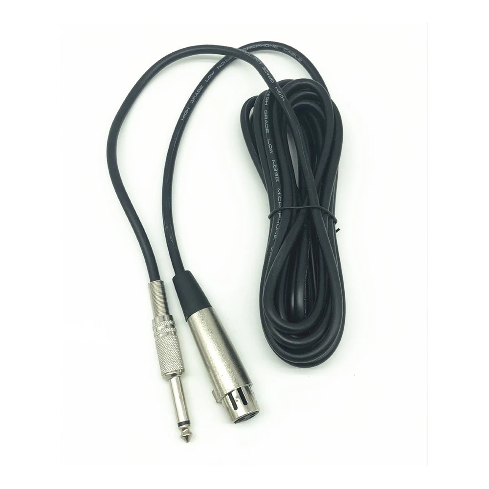 1/4''Jack 6.5mm Male To XLR Female Microphone Cable 4.5 Meters Mic Cord XLR Audio Cable