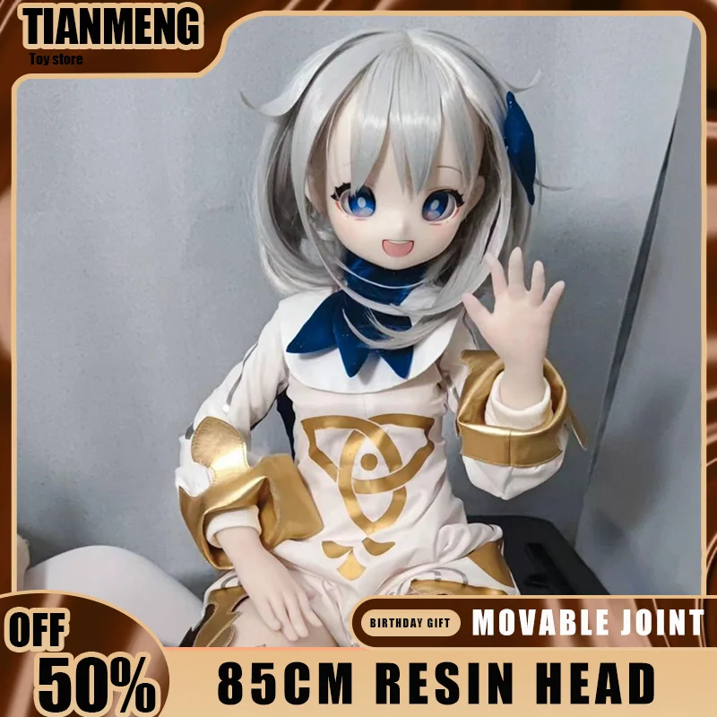 

RENHEYUOU Mongolian BJD Doll Anime Doll Detachable Head Doll Toy Birthday Gift Doll Anime Model Cartoon Doll Resin Head Robot