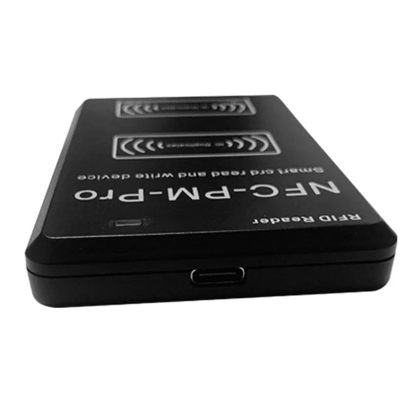 RFID Smart Chip Reader PM PRO Decoder+5XUID Card+5XCUID Keychain NFC Key Copier 13.56Mhz 125Khz Badge Write Token Clone
