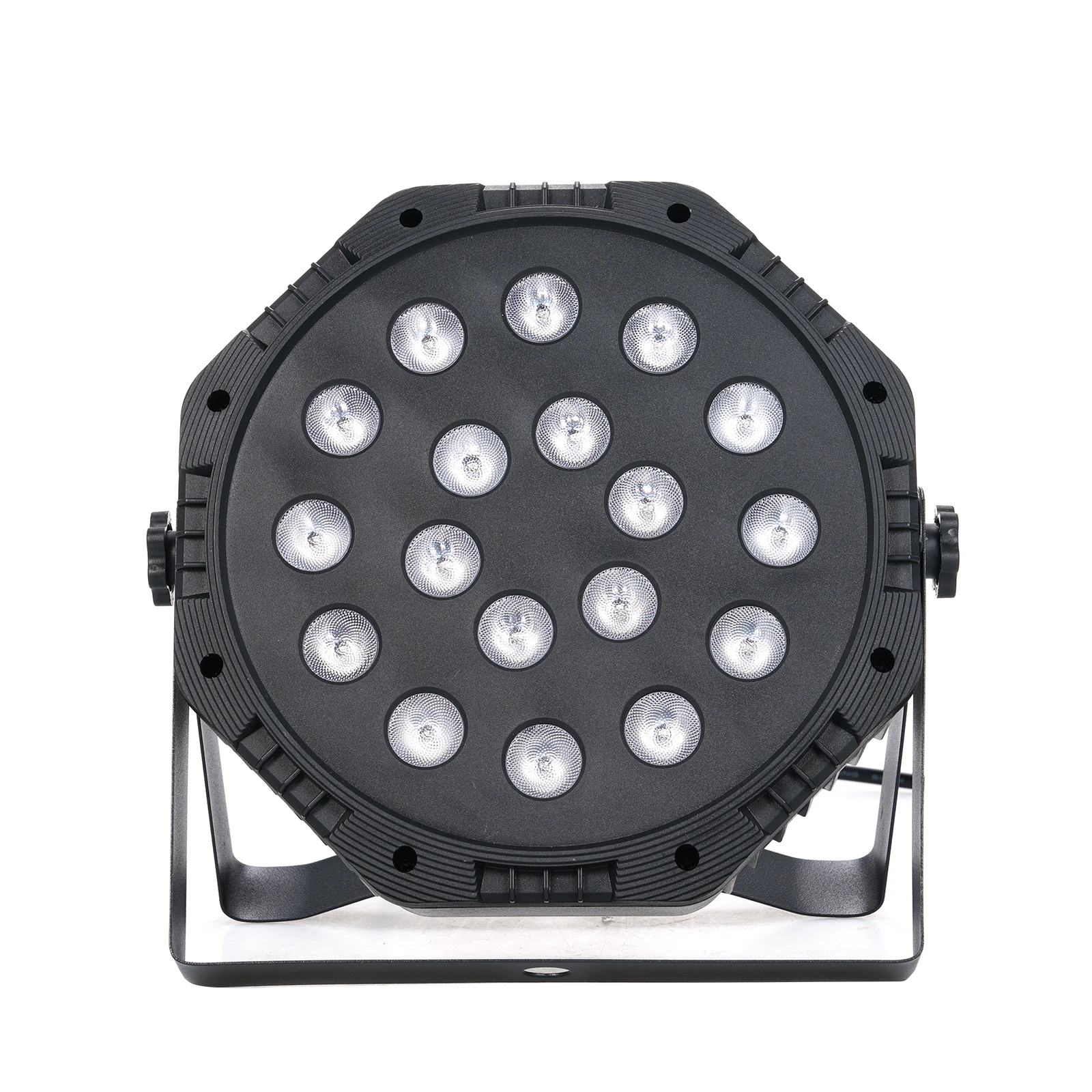 

18 LEDs Par Lights RGB Color Mixing Stage Light Support DMX512 Sound Activated Auto-run Master-slave for Home Party KTV Disco DJ