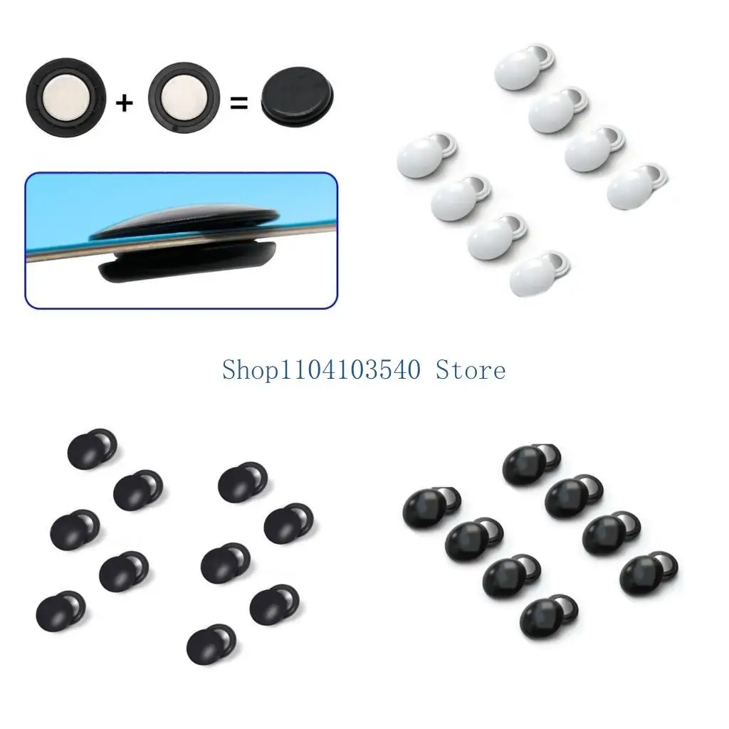 02DC 8/10Pcs Running Race Number Holders With Super Grips Technology Bibs Fasteners For Sweatproof Performances In All