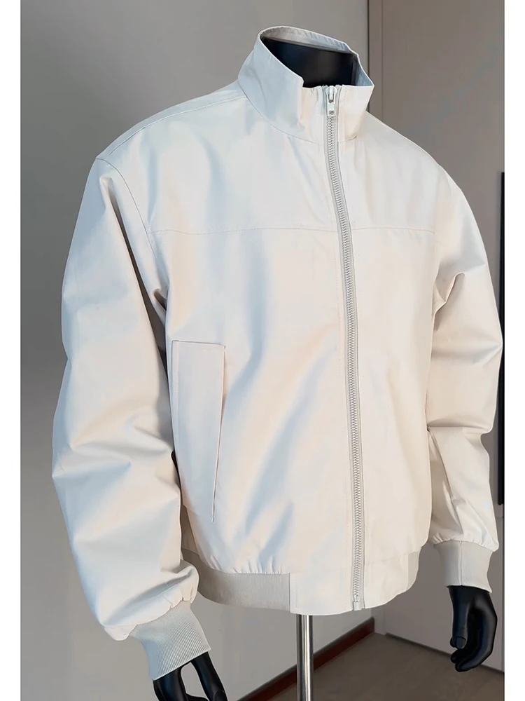 

Cleanfit Flight Jaet ort American Retro Baseball orm Men's Spring Autumn Loose Fit Workwear Outerwear Polyester Fiber