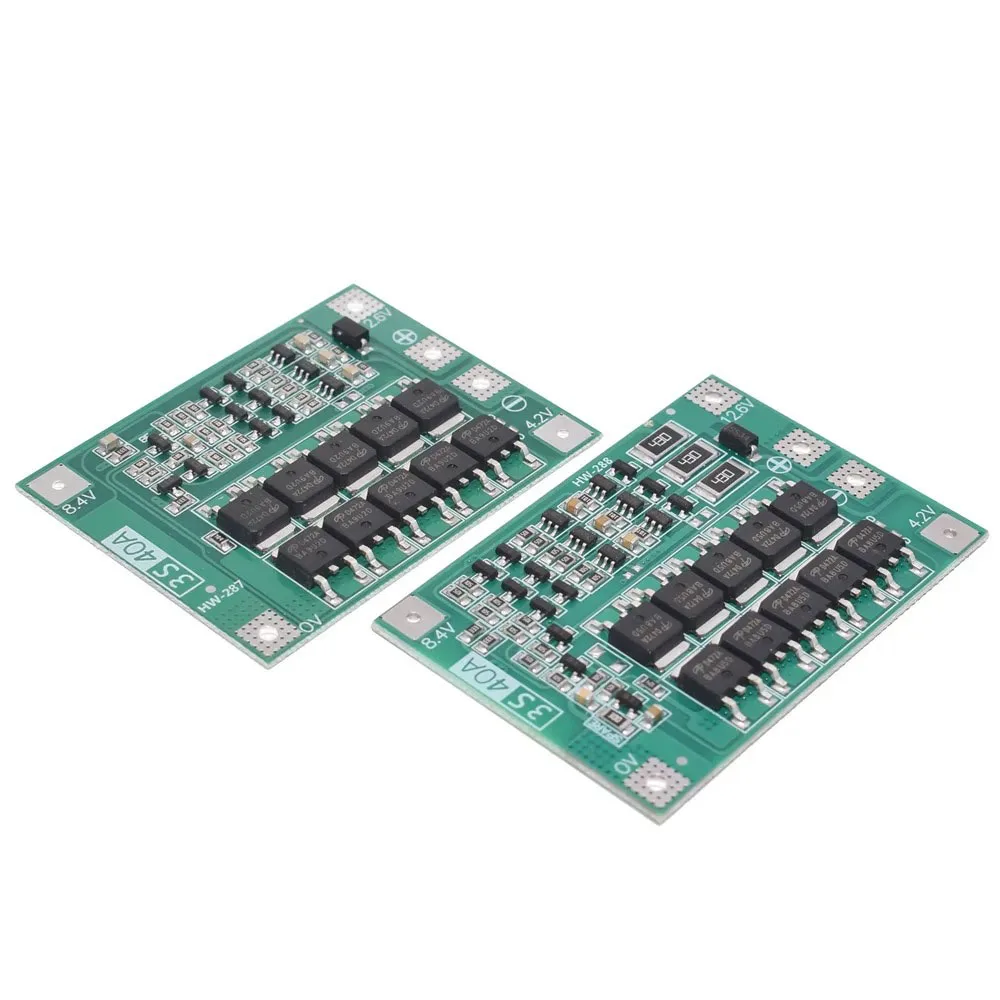 3S 40A Li-ion Lithium Battery Charger Lipo Cell Module PCB BMS Protection Board For Drill Motor 12.6V with Balance