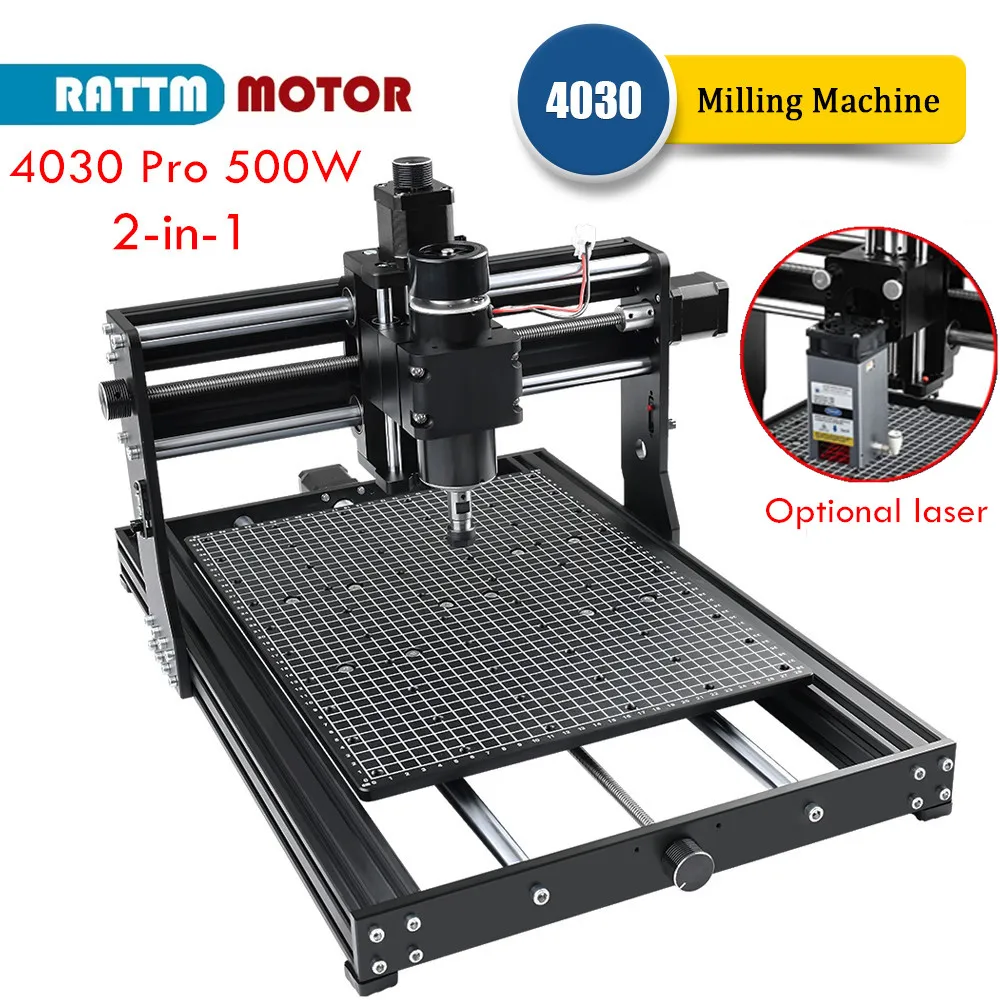 4030Pro Engraving Machine 3020Plus Upgraded With Offline Controller DIY CNC Laser Engraver Wood Router PCB Mini Milling Machine