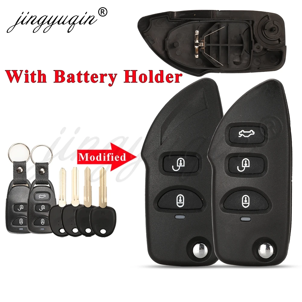 

Modified Remote Flip Car Key Shell Case for Kia Sportage Soul Rio Sorento Cerato Hyundai Accent I30 IX35 Sonata Tucson Elantra