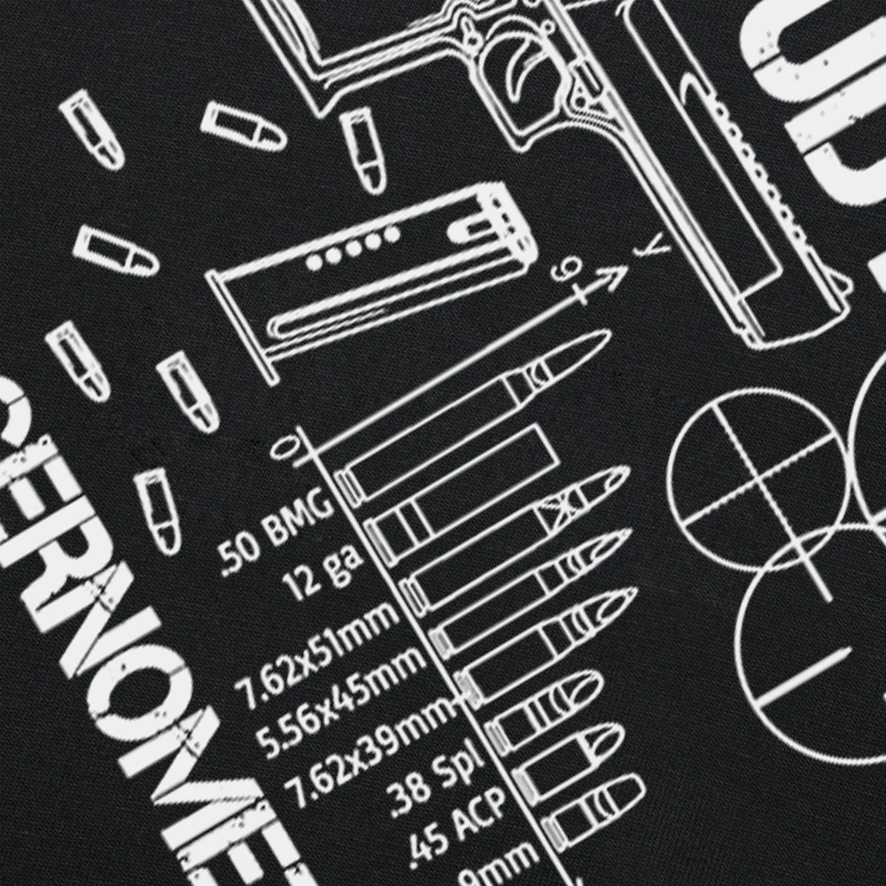 تي شيرت بأكمام قصيرة ورقبة مستديرة ، أدرس عشاق Triggernometry ، توبات صاحب بندقية ، ملابس غير رسمية ، موضة أساسية