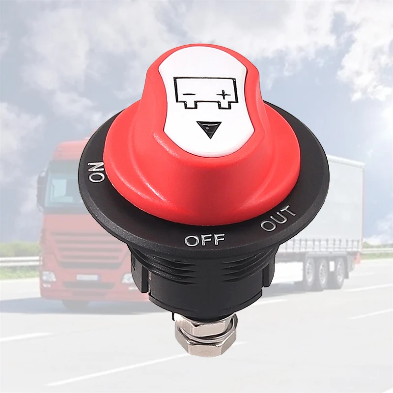100A Battery Isolator Selector Switch Master Switch On/Off Marine For Auto Car Van Boat 12V-32V Cut/Shut Off Battery Switch