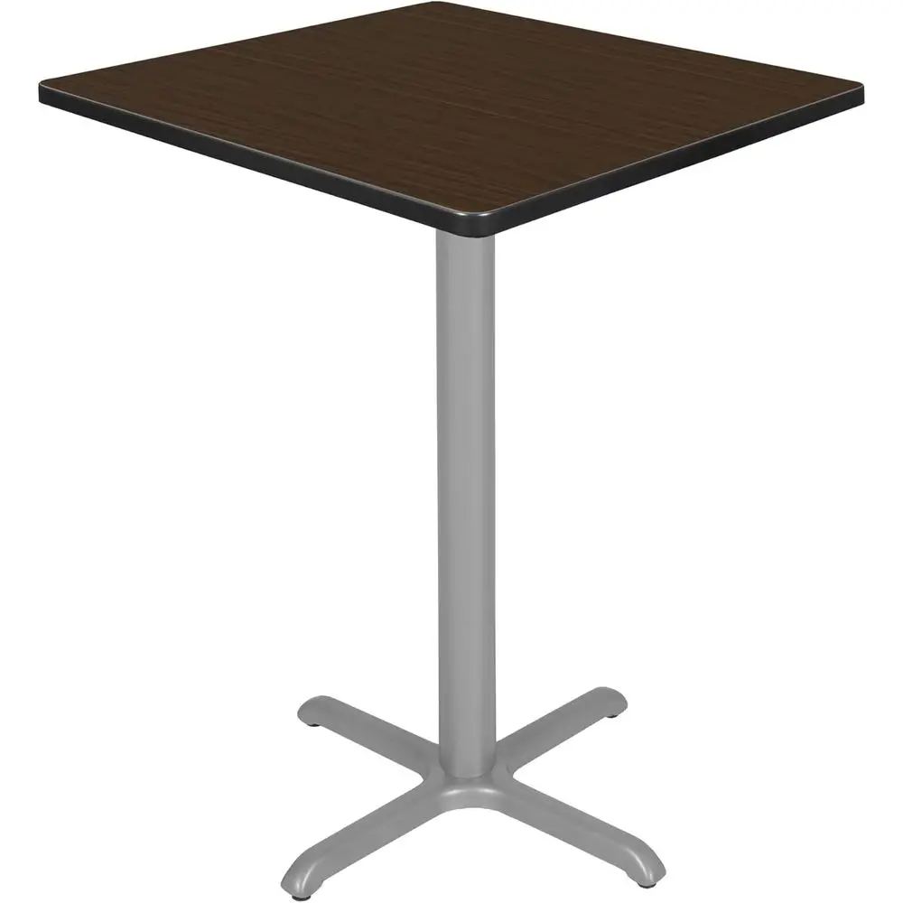 

Квадратный кофейный столик Neo Walnut and Grey X-Base, 30 дюймов - Regency Cain Small