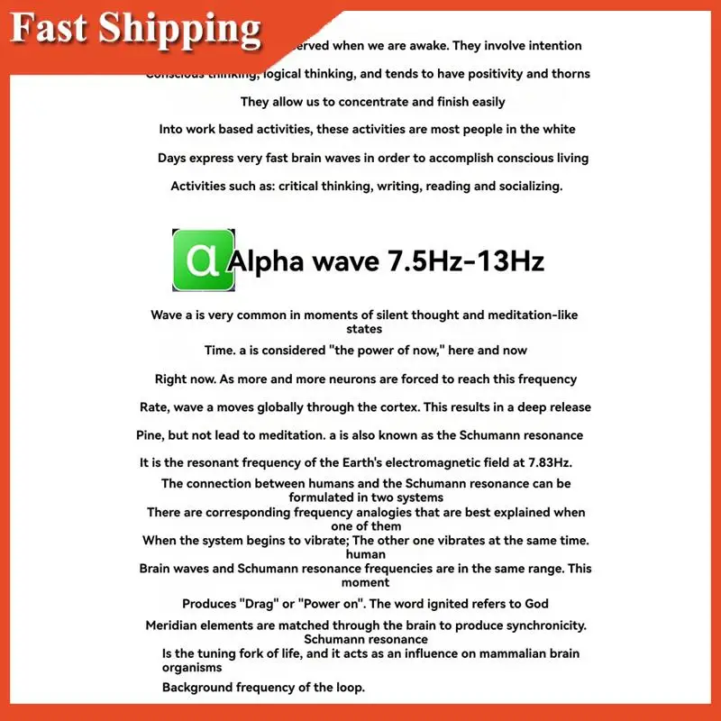 

Efficient New Schumann Waves Generator Multiple Signal Generator Tester Frequency 0.01Hz~99999Hz Adjustable Audio Resonator USB