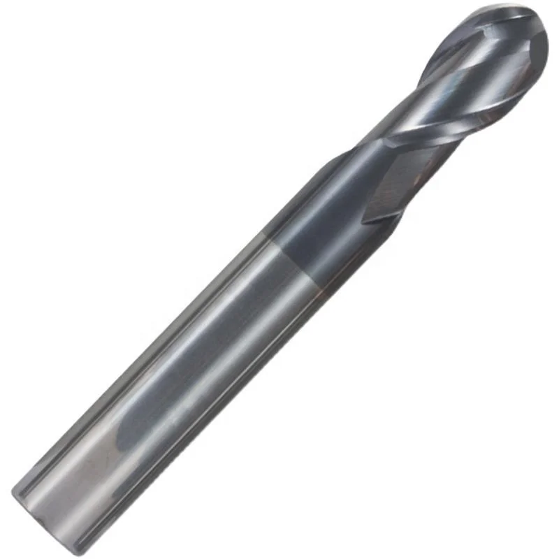HRC60 كربيد الكرة الأنف نهاية مطحنة التصنيع باستخدام الحاسب الآلي طحن الكرة Endmill القاطع نهاية مطحنة للصلب