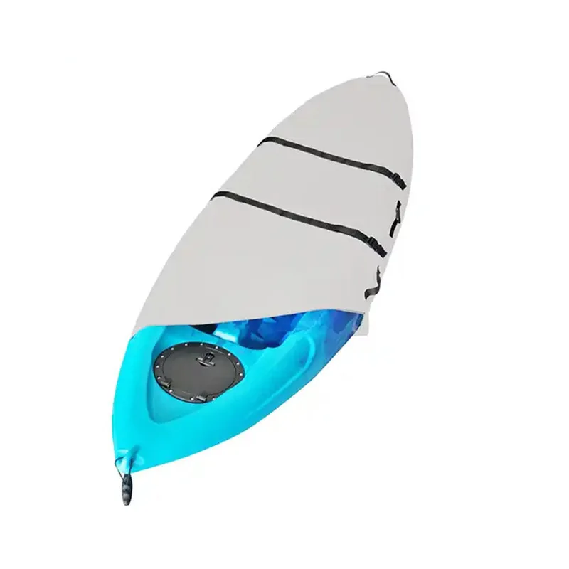 

Kayak cover 600D Oxford cloth waterproof canoe dust cover double rubber boat waterproof