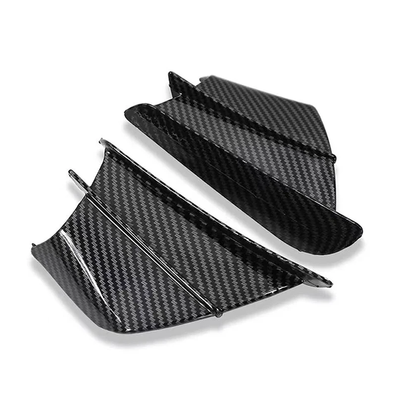 For Yamaha MT03 MT07 YZF R1 R1M R7 R6 R3 R125 FZ6R TZR50 FZ1 Fazer 8 Motorcycle Winglet Aerodynamic Wing Kit Spoiler