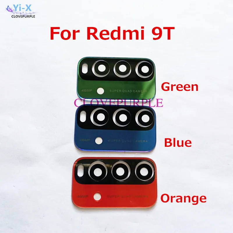 

New Rear Back Camera Glass Lens with Glue For Xiaomi Redmi 9T