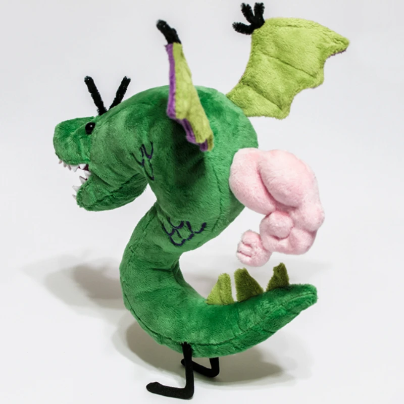 

Green Dragon Plush Doll Anime Plush Toy Soft Stuffed Animal Kawaii Plushie Collectible Kids Christmas Gift Home Room Decor 2026