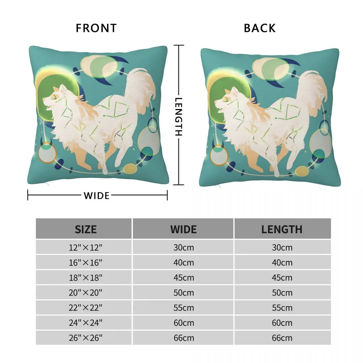 Mytho Doggos Bulgae Square Pillowcase Polyester Linen Velvet Pattern Zip Decor Throw Pillow Case Room Cushion Cover 18