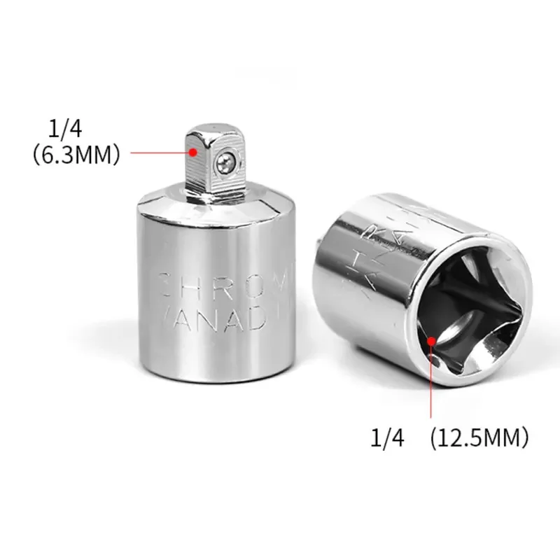 Binoax 1Pcs Converter Adapter Reducer Chrome Vanadium Steel