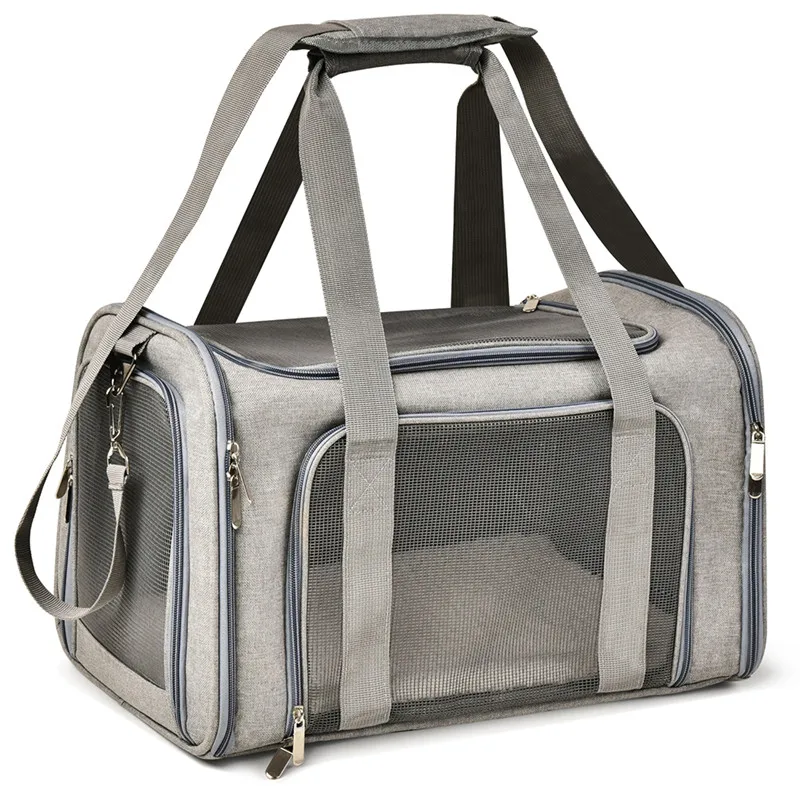 

Pet Carrier for Cats,Dogs,Puppy with Airline Approved Soft Sided Pet Tote Carriers Bags,Portable Pet Supply Carrier