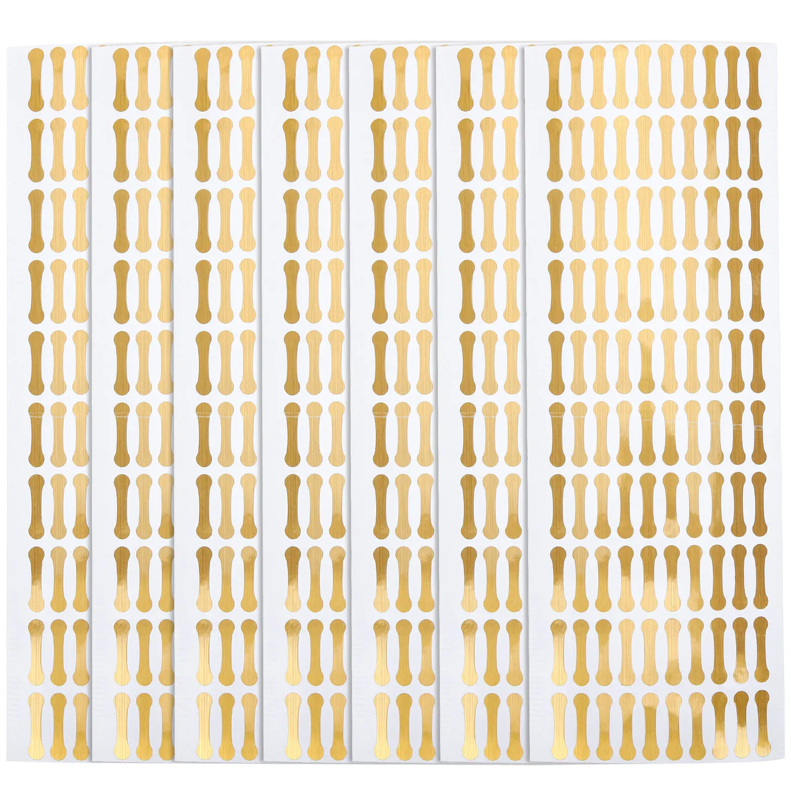 500Pcs Tamper Resistant Stickers Strong Adhesion Tamper Seal Decals for Cosmetics Food Packaging Retail Business Security Use view 4