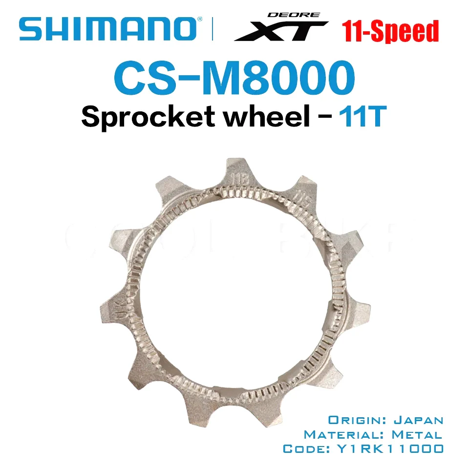 SHIMANO M7000 M8000 M9000 11 Speed Cassette Sprocket Original Japan Repair Parts Single Piece 11T 13T 15T 17T 19T HG700 HG800