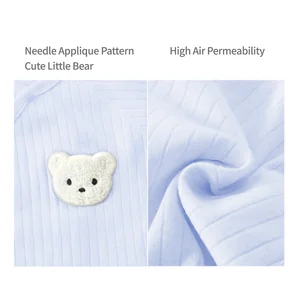 Erkek kız bodysuit yenidoğan kış tulum giysileri pamuklu bebek ev giyim 0-6m kalınlaşmış ilkbahar ve sonbahar giysileri 2 yaşındaki bebek için en büyük giysi satışlarından 12'si, no. 10