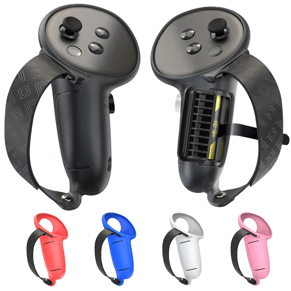 غطاء قبضة تحكم سيليكون ، غطاء قبضة مانع للانزلاق ، أحزمة مفصل ، فتحة بطارية ، بحث ميتا 3 ، 3S