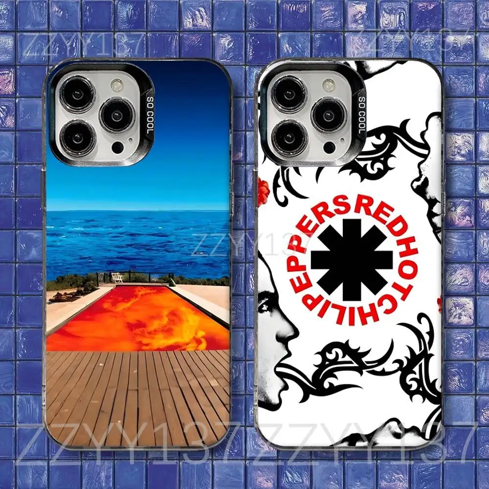 

Red Hot Chili P-Peppers Phone Case For iPhone 16,15,14,13,12,11,8,7,Pro,Max,Plus,Mini,XS,SE Shockproof Matte Cover