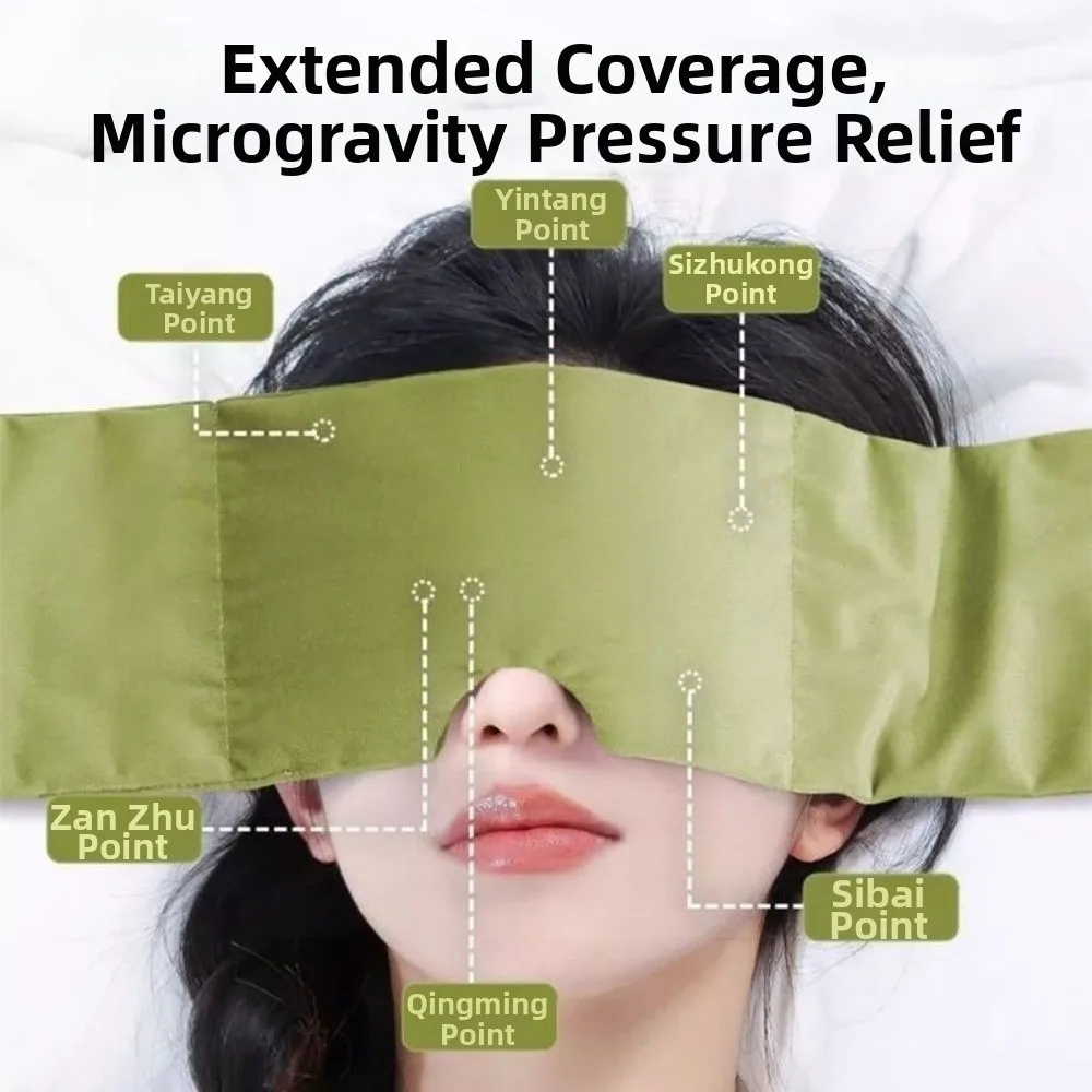 Breathable Gravity Sleep Eye Mask Creative Micro Pressure Light Blocking Mask Eye Protection Deep Sleep Gravity Eyepatch