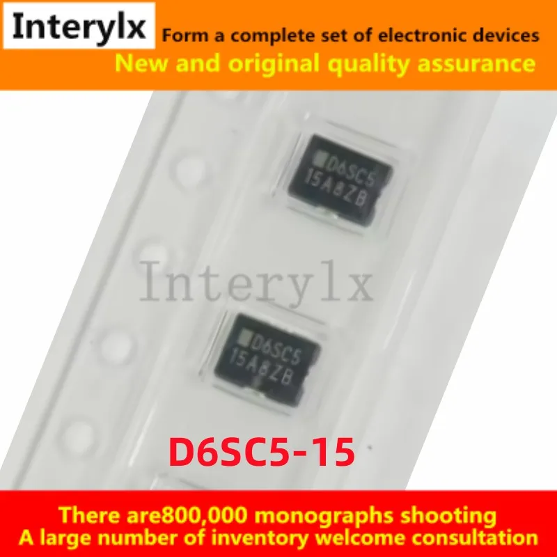 1-5Pcs/Lot Original D6SC5-15 D6SC5 5 string 15A 36V triple end patch lithium battery fuse